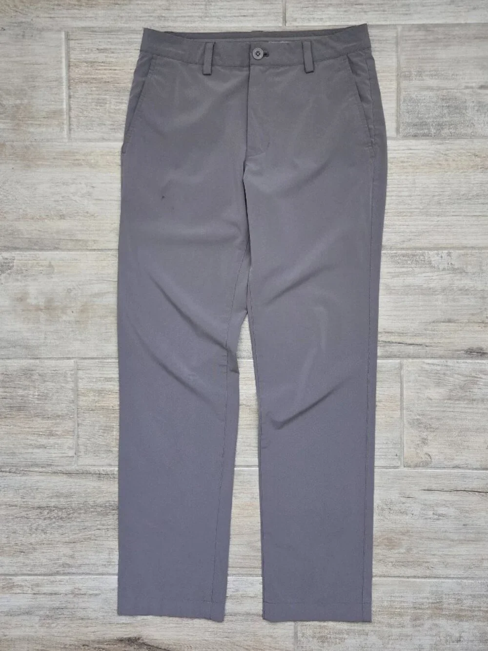 Vineyard Vines Slim Performance Golf Pants Mens Slate Grey Stretch 28W 30L